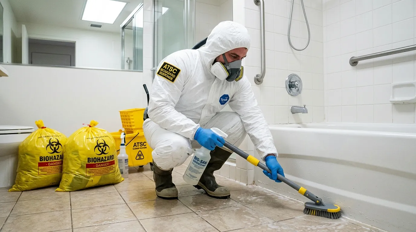 Decontamination equipment deployed for Blood Cleanup in Mila Doce